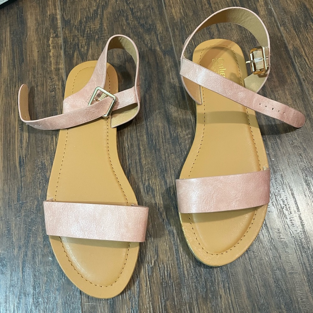 Elegant Blush Sandals
